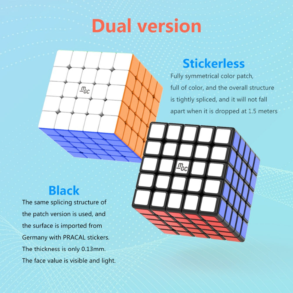 YongJun MGC 5*5 magnetic cube stickerless