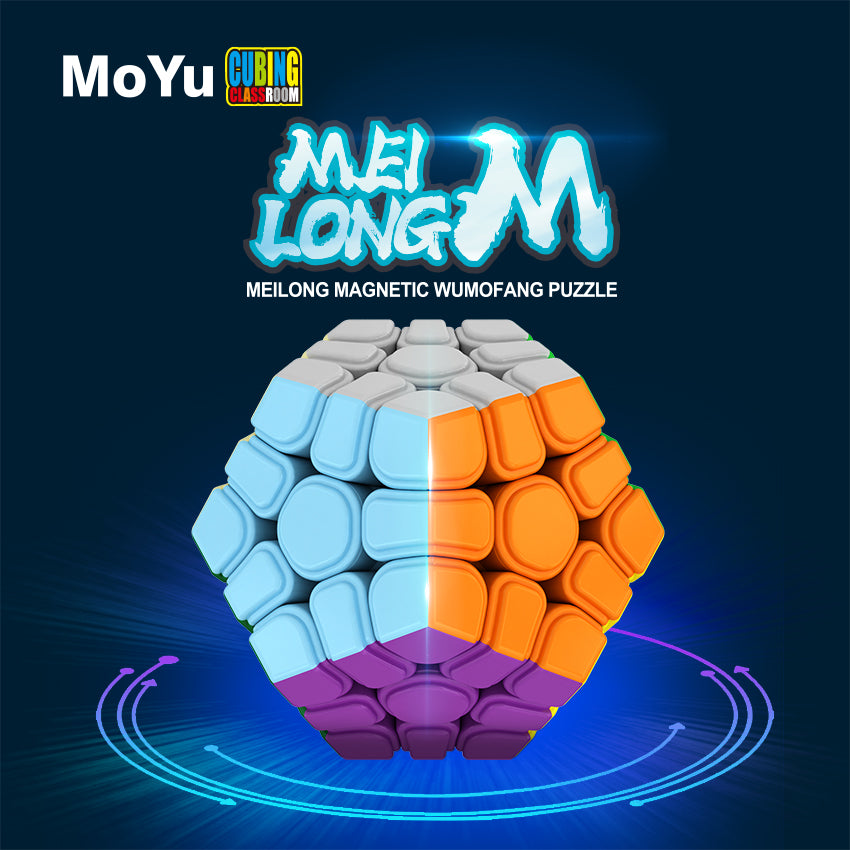 MoYu Meilong Mega M magnetic cube stickerless