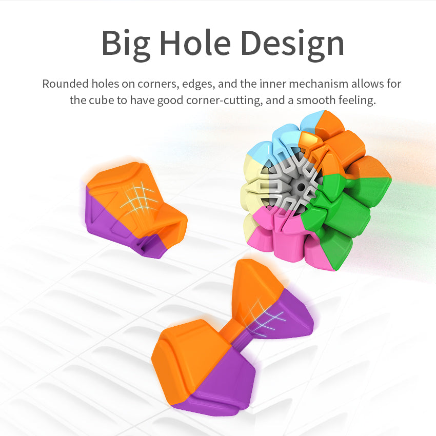 MoYu Meilong Mega M magnetic cube stickerless