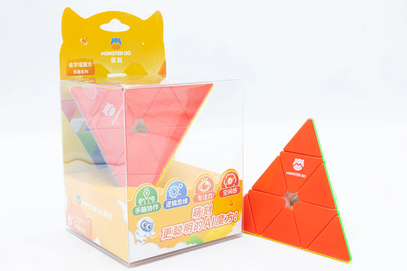 Monster Go Pyraminx stickerless