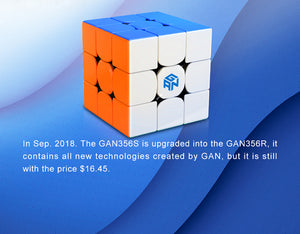 GAN 356 RS 3x3 stickerless