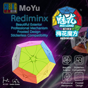 MoFangJiaoShi Rediminx stickerless