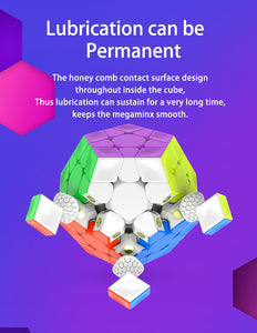 GAN Megaminx  magnetic stickerless