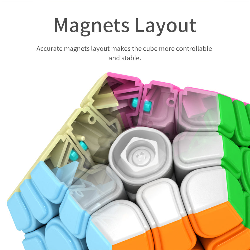 MoYu Meilong Mega M magnetic cube stickerless